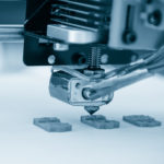 3D Drucker erstellt Kunststoffteil
